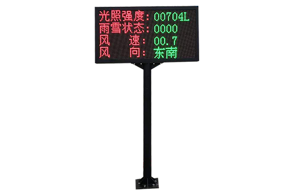 气象站标牌